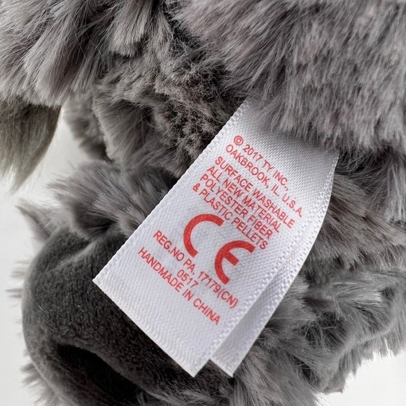 Ty Attic Treasures Ella The Enchanting Elephant Grey Plush 2017 12” With Tags - Picture 7 of 8